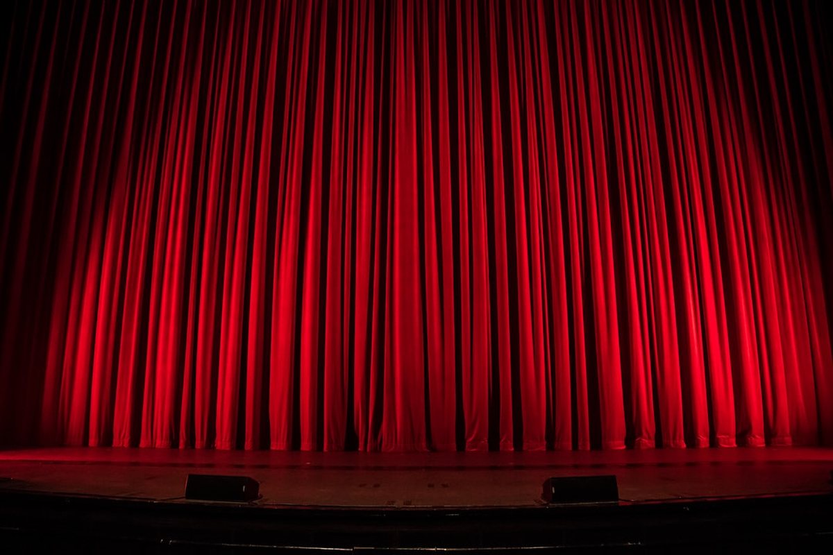 Theatre stage and seating
