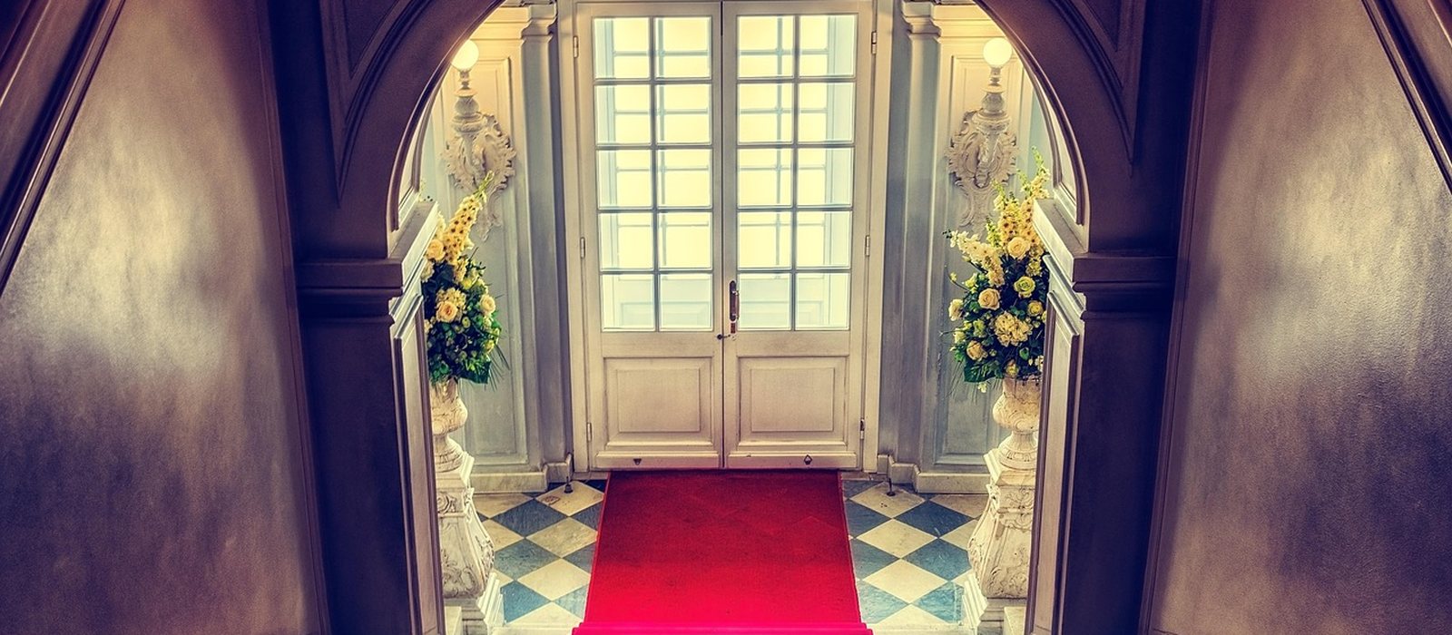 Hotel corridor